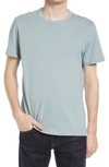 Madewell Garment Dyed Allday Crewneck T-shirt In Porous Grey