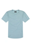 Goodlife Tri-blend Scallop Crew T-shirt In Cameo Blue