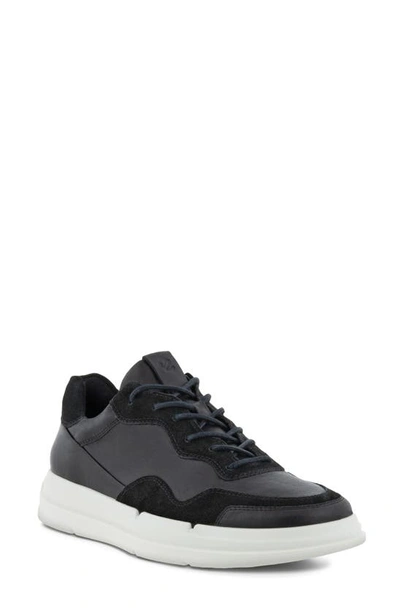 Ecco Soft X Sneaker In Black/ Black