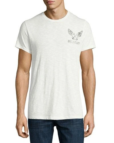 Belstaff Logo-print Cotton T-shirt In White