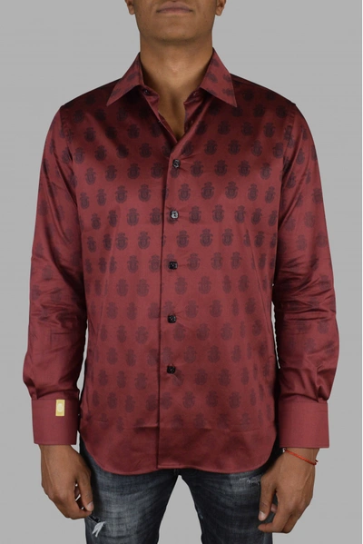 Billionaire Ls Milano All Over Shirt In #800020