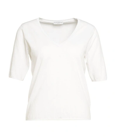 Ballantyne Knit T-shirt In White
