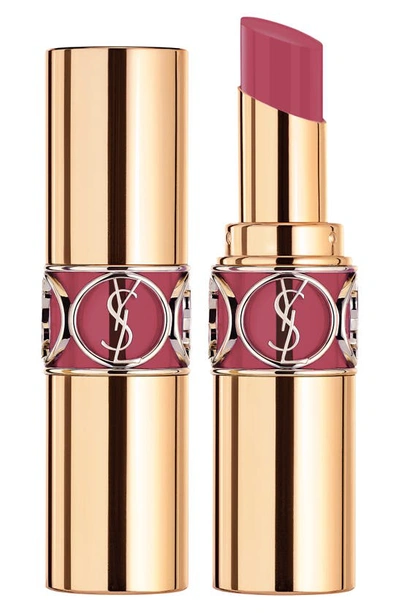 Saint Laurent Rouge Volupté Shine Lipstick Balm 124 Rose Loulou 0.11 oz/ 3.2 G