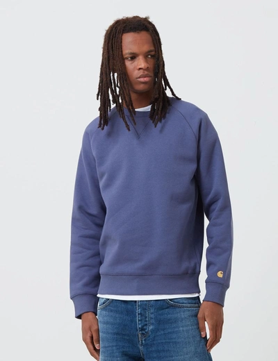 Carhartt -wip Chase Sweatshirt In Purple