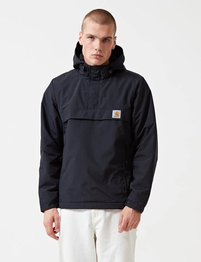 Carhartt -wip Nimbus Half-zip Jacket (un-lined) In Navy