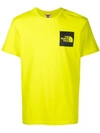 The North Face T-shirt In Cotton With Print In Yellow