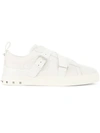 Valentino Garavani V-punk Sneakers In White