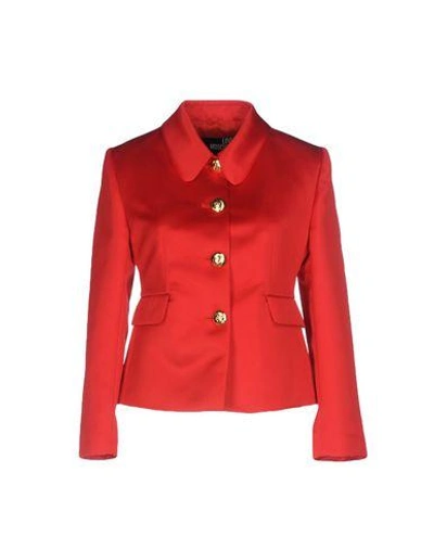 Love Moschino Blazers In Red
