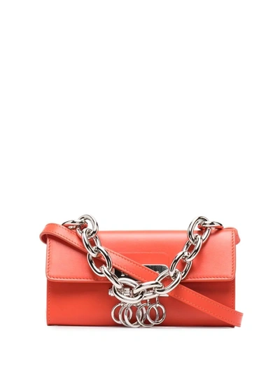 Dsquared2 Mini Key Logo Bag In Orange