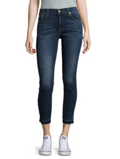 7 For All Mankind Ankle Gwenevere Denim Jeans In Graham