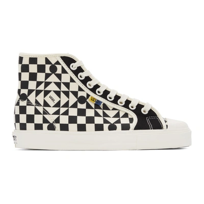Vans Black & Off-white Taka Hayashi Edition Ua Og 24 Lx Sneakers In Checkerboard/classic