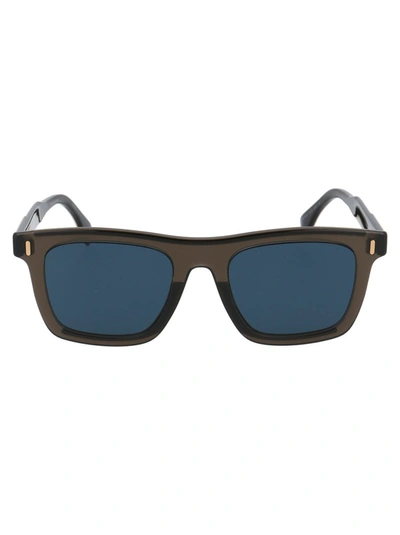 Fendi Eyewear Square Frame Sunglasses In Grey