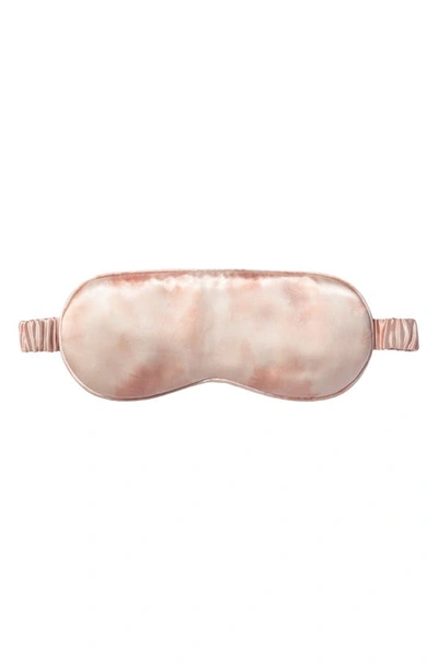 Slip Desert Rose Pure Silk Sleep Mask In Desert Rose