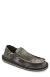 Sanuk Slip-on Sneaker In Black/ Grey Tie Dye