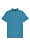 Psycho Bunny Polo In Electric Teal