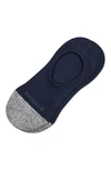 Bombas Cushioned No-show Socks In Navy