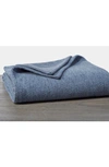 Coyuchi Sequoia Throw Blanket In Blue