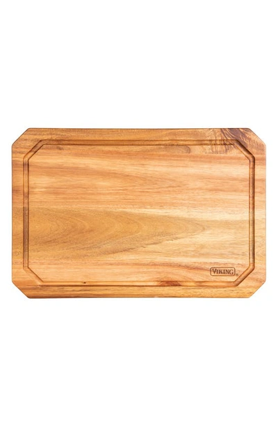 Clipper Acacia Wood Carving Board With Juice Groove