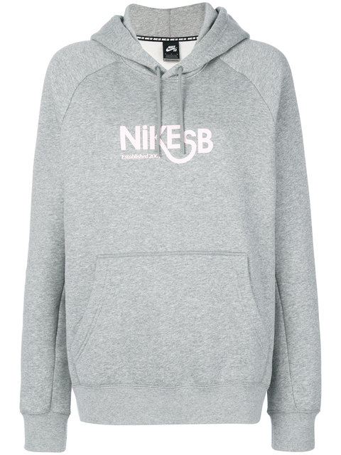 Nike Sb Printed Hooded Sweatshirt | ModeSens
