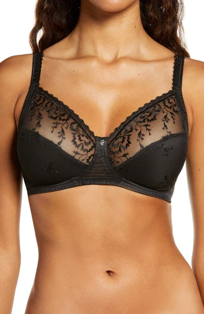 Chantelle Lingerie Every Curve Full Coverage Bra In Black