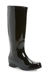Chooka Women's Polished Tall Rain Boots Women's Shoes In Black