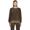 Cotton Citizen Brown Oversized Brooklyn Sweatshirt In Vintage Espresso