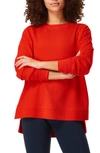 Sweaty Betty After Class Sweatshirt In Rich Red