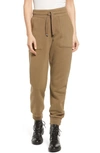 Allsaints Lucia Sweatpants In Khaki Green