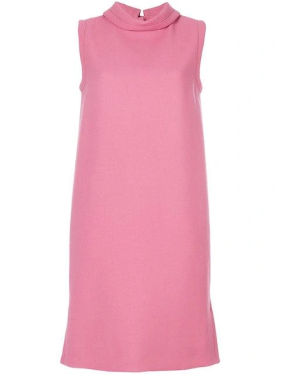 Marni Sleeveless Wool Dress In Pink