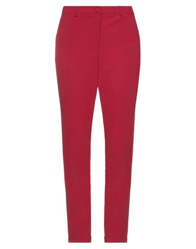 Be Blumarine Casual Pants In Red