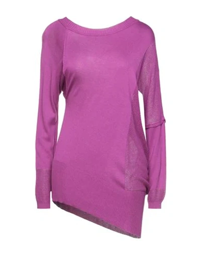 N.o.w. Andrea Rosati Cashmere Sweaters In Purple