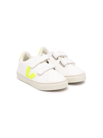 Veja Baby's & Little Kid's Esplar Leather Grip-tape Sneakers In White