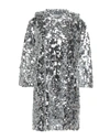Be Blumarine Short Dresses In Silver