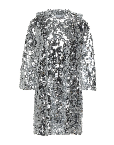 Be Blumarine Short Dresses In Silver