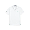 Ralph Lauren Boys Pure White Kids Earth Recycled-polyester Polo Shirt 2-14 Years 6 Years