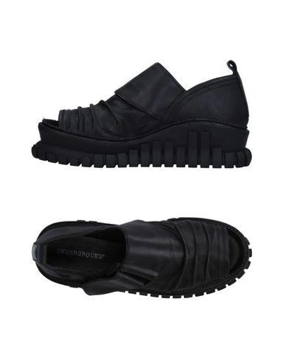 Underground 运动鞋 In Black