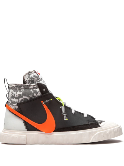 Nike Blazer Mid Sneakers In Grey