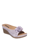 Gc Shoes Juliet Wedge Sandal Women's Shoes In Lilac