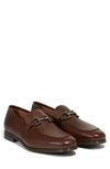 Ferragamo Mens Gancini Moccasin In Brown