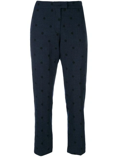 Ps By Paul Smith Polka Dot Cigarette Trousers