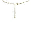 Olivia Welles Brooke Gold Plated Pave Star Pendant Sliding Y-necklace In Metallic