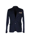Dsquared2 Suit Jackets In Dark Blue