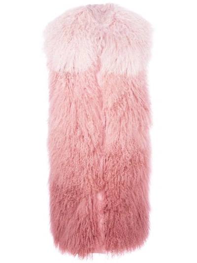 Moncler Sophora Vest In Pink