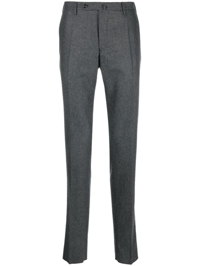 Incotex Skinny Tailored Trousers In Grau