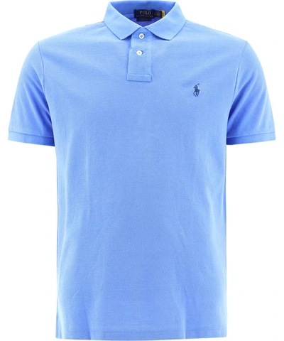 Polo Ralph Lauren Classic Polo Shirt In Light Blue