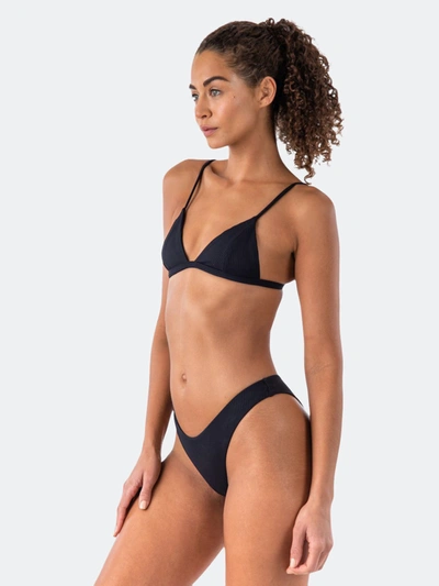 Bromelia Swimwear Valentina Bikini Top In Black