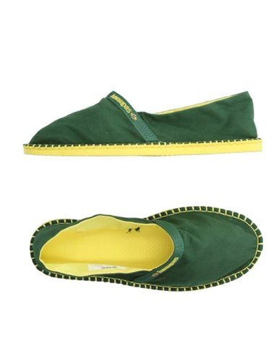 Havaianas Espadrilles In Military Green