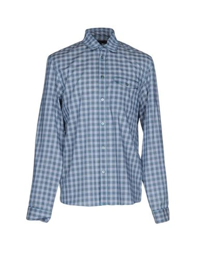 Marc By Marc Jacobs Shirts In Blue