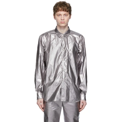 Comme Des Garçons Homme Deux Comme Des Garçons Homme Plus Long In Silver