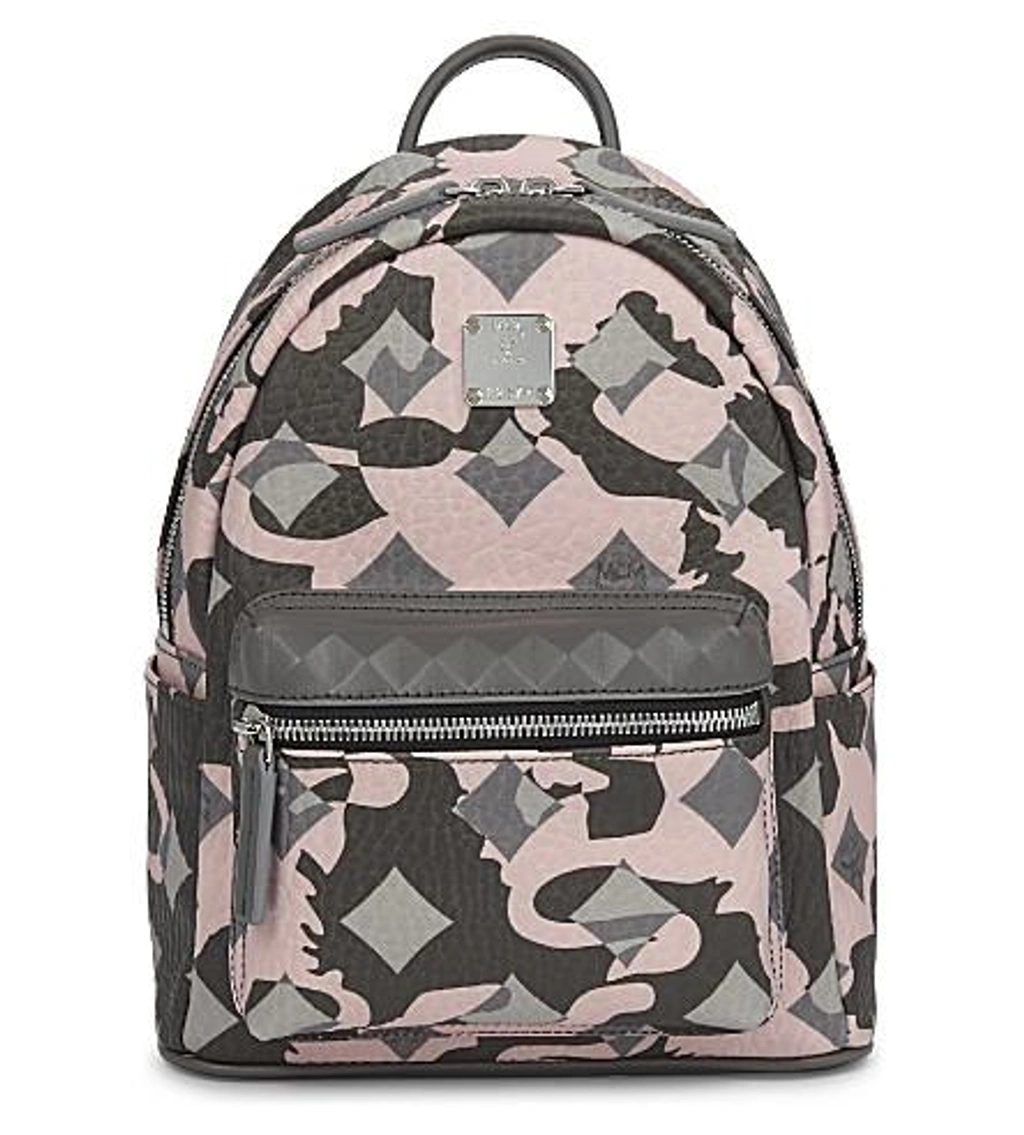 clara camouflage women mini backpack galaxy Local Girl Outfitters Printed in Hydrangea Camo And always always dry before storing CCW Mini Backpack - Stripe